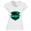 Softstyle™ women's v-neck t-shirt Thumbnail