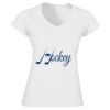 Softstyle™ women's v-neck t-shirt Thumbnail