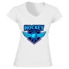 Softstyle™ women's v-neck t-shirt Thumbnail