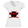 Softstyle™ women's v-neck t-shirt Thumbnail