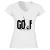 Softstyle™ women's v-neck t-shirt Thumbnail