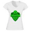 Softstyle™ women's v-neck t-shirt Thumbnail