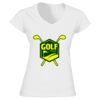 Softstyle™ women's v-neck t-shirt Thumbnail