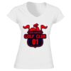 Softstyle™ women's v-neck t-shirt Thumbnail