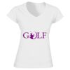 Softstyle™ women's v-neck t-shirt Thumbnail