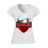 Softstyle™ women's v-neck t-shirt Thumbnail