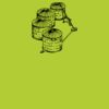 Printers midi jute tote Thumbnail