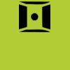 Printers midi jute tote Thumbnail