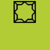 Printers midi jute tote Thumbnail