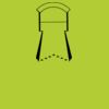 Printers midi jute tote Thumbnail