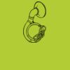 Printers midi jute tote Thumbnail