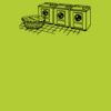 Printers midi jute tote Thumbnail