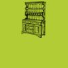 Printers midi jute tote Thumbnail