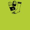 Printers midi jute tote Thumbnail