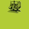Printers midi jute tote Thumbnail