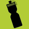 Printers midi jute tote Thumbnail