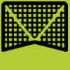 Printers midi jute tote Thumbnail