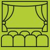 Printers midi jute tote Thumbnail