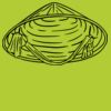 Printers midi jute tote Thumbnail