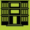 Printers midi jute tote Thumbnail