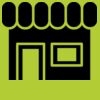 Printers midi jute tote Thumbnail