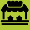 Printers midi jute tote Thumbnail