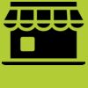 Printers midi jute tote Thumbnail