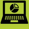 Printers midi jute tote Thumbnail