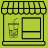 Printers midi jute tote Thumbnail