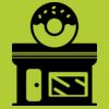 Printers midi jute tote Thumbnail