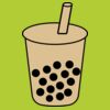 Printers midi jute tote Thumbnail
