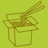 Printers midi jute tote Thumbnail
