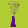 Printers midi jute tote Thumbnail